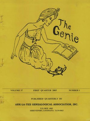 cover image of The Genie - Volume 37